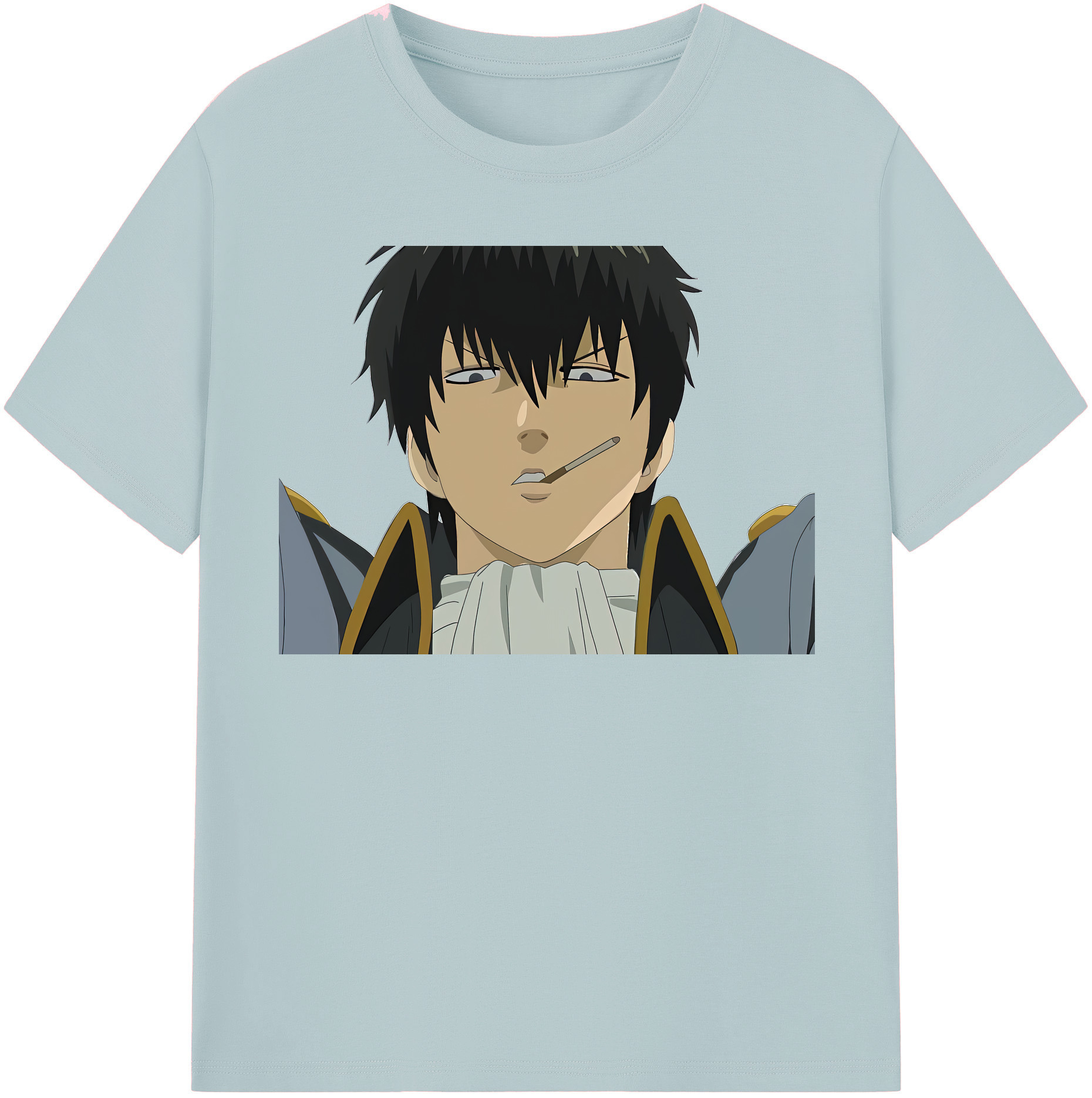 （画像用） ぎんたま 坂田銀時（さかたぎんとき） 神楽 志村新八（しむら しんぱち） GINTAMA Sakata Gintoki Kagura Shimura Shinpachi 綿100％半袖Tシャツ（フロントプリント）